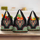 Libya Barbary Lion Grocery Bag Dashiki Simple Style