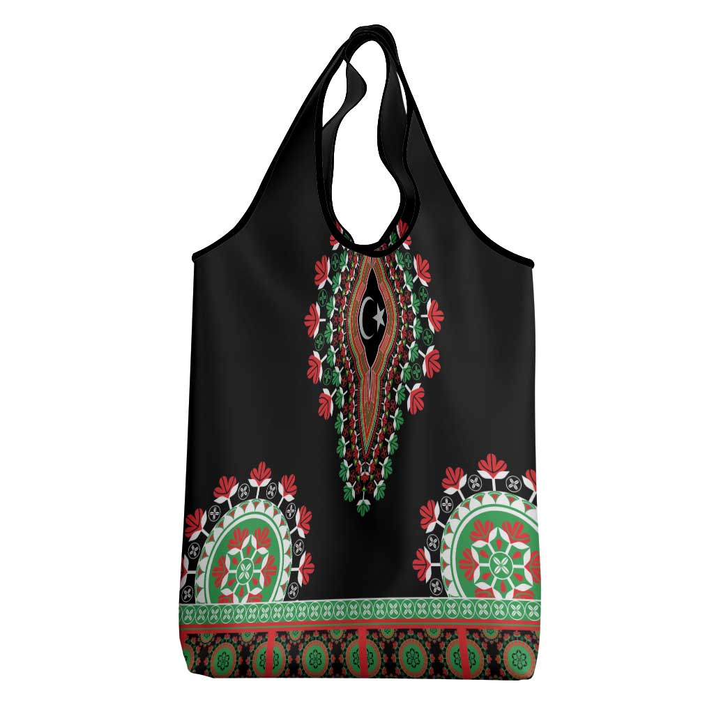 Libya Barbary Lion Grocery Bag Dashiki Simple Style