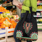 Libya Barbary Lion Grocery Bag Dashiki Simple Style