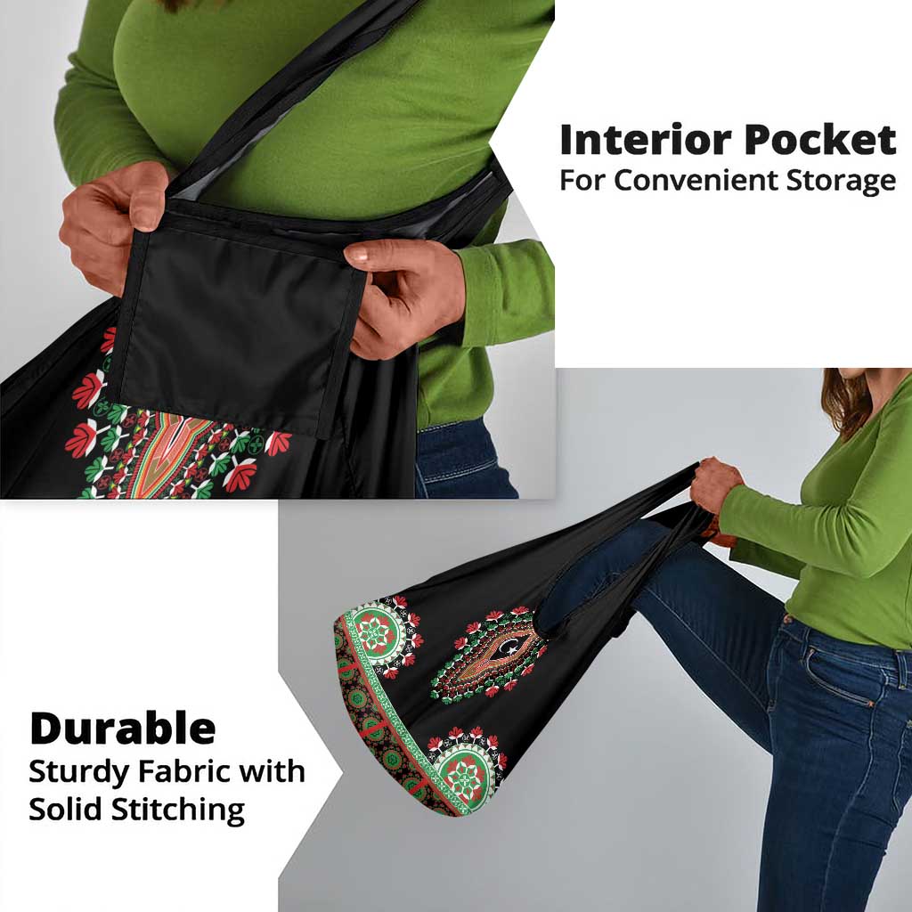 Libya Barbary Lion Grocery Bag Dashiki Simple Style