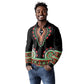 Libya Barbary Lion Long Sleeve Polo Shirt Dashiki Simple Style