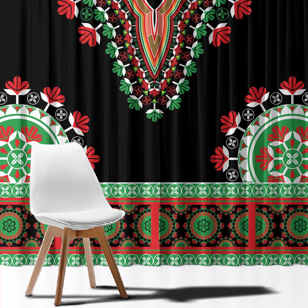 Libya Barbary Lion Window Curtain Dashiki Simple Style