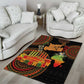 Kwanzaa Kinara Candles Area Rug African Tribal Pattern