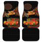 Kwanzaa Kinara Candles Car Mats African Tribal Pattern