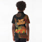 Kwanzaa Kinara Candles Kid Polo Shirt African Tribal Pattern