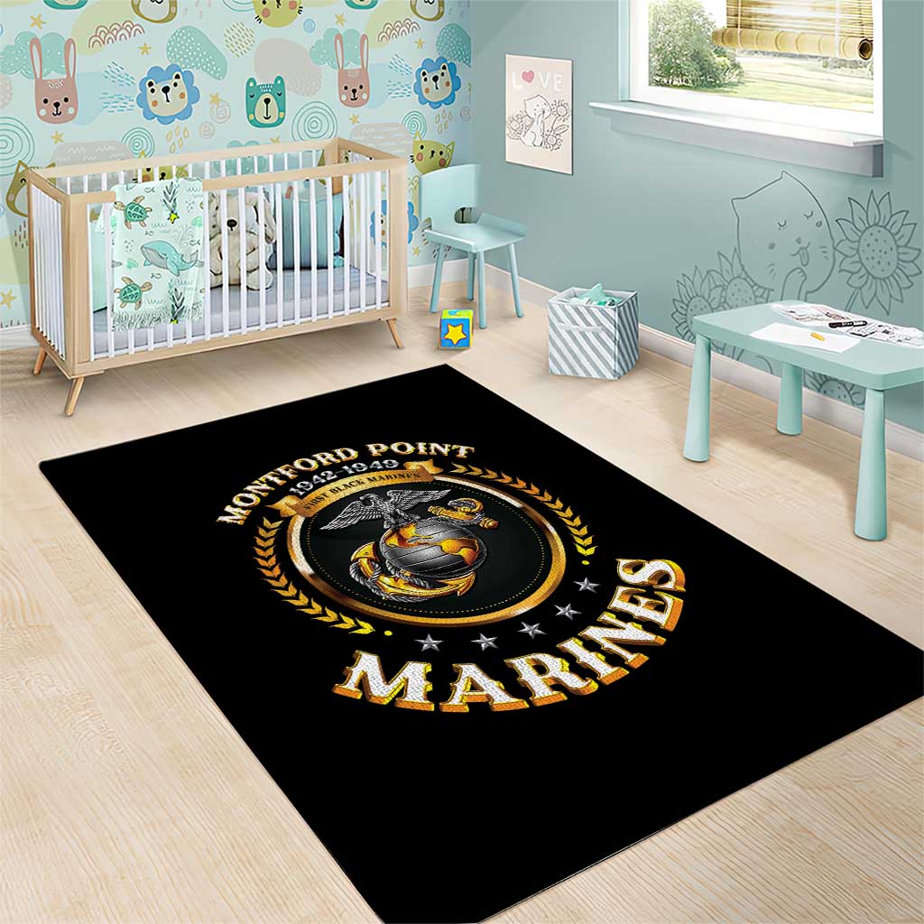 Montford Point Marines Legacy Area Rug Honoring The Legend