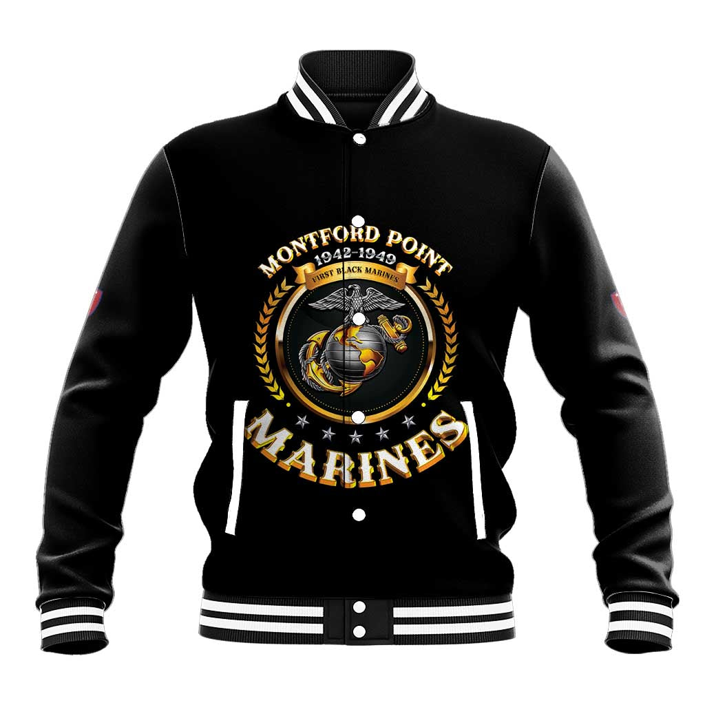 Montford Point Marines Legacy Baseball Jacket Honoring The Legend