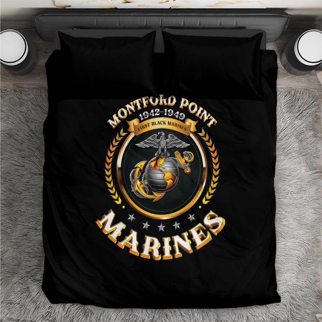 Montford Point Marines Legacy Bedding Set Honoring The Legend