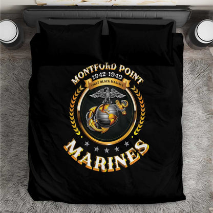 Montford Point Marines Legacy Bedding Set Honoring The Legend