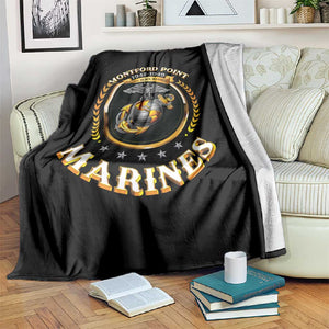 Montford Point Marines Legacy Blanket Honoring The Legend