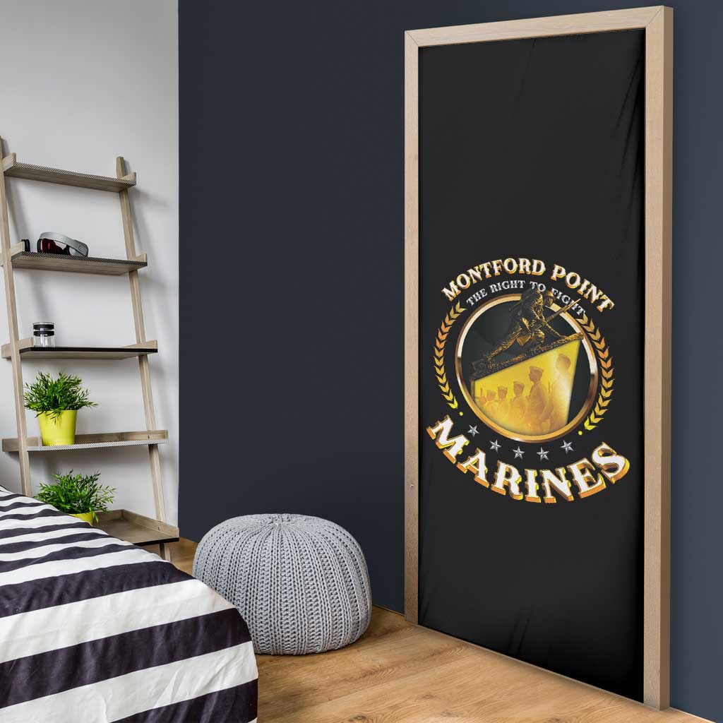Montford Point Marines Legacy Door Cover Honoring The Legend