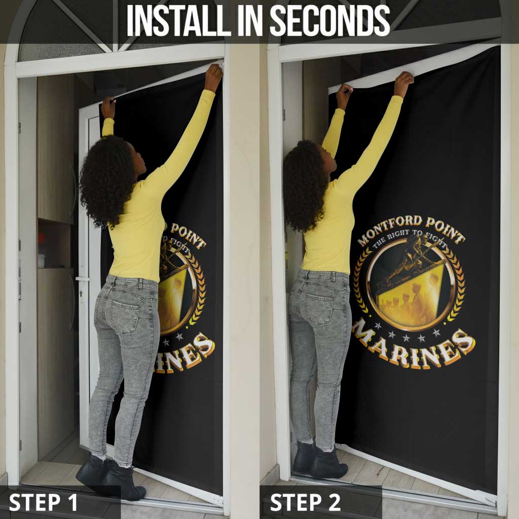 Montford Point Marines Legacy Door Cover Honoring The Legend