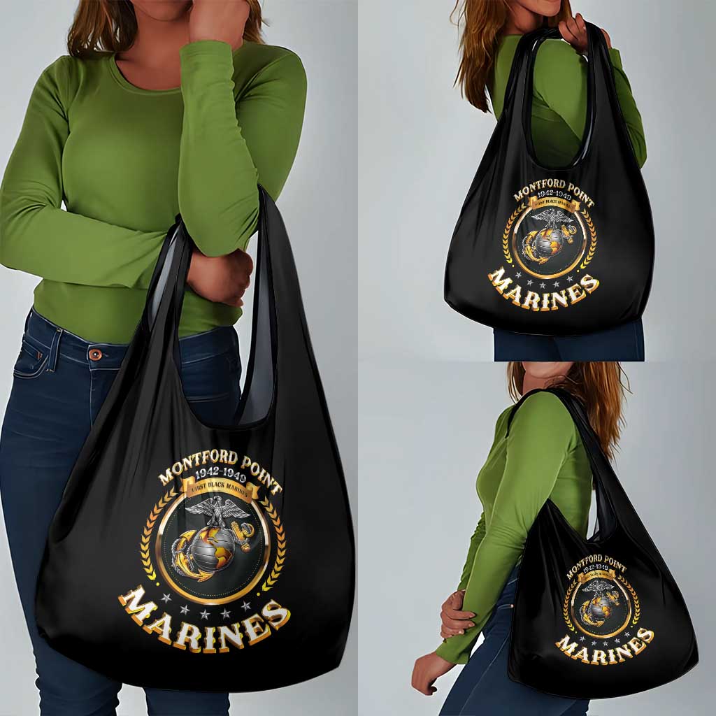 Montford Point Marines Legacy Grocery Bag Honoring The Legend