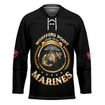 Montford Point Marines Legacy Hockey Jersey Honoring The Legend