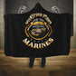 Montford Point Marines Legacy Hooded Blanket Honoring The Legend
