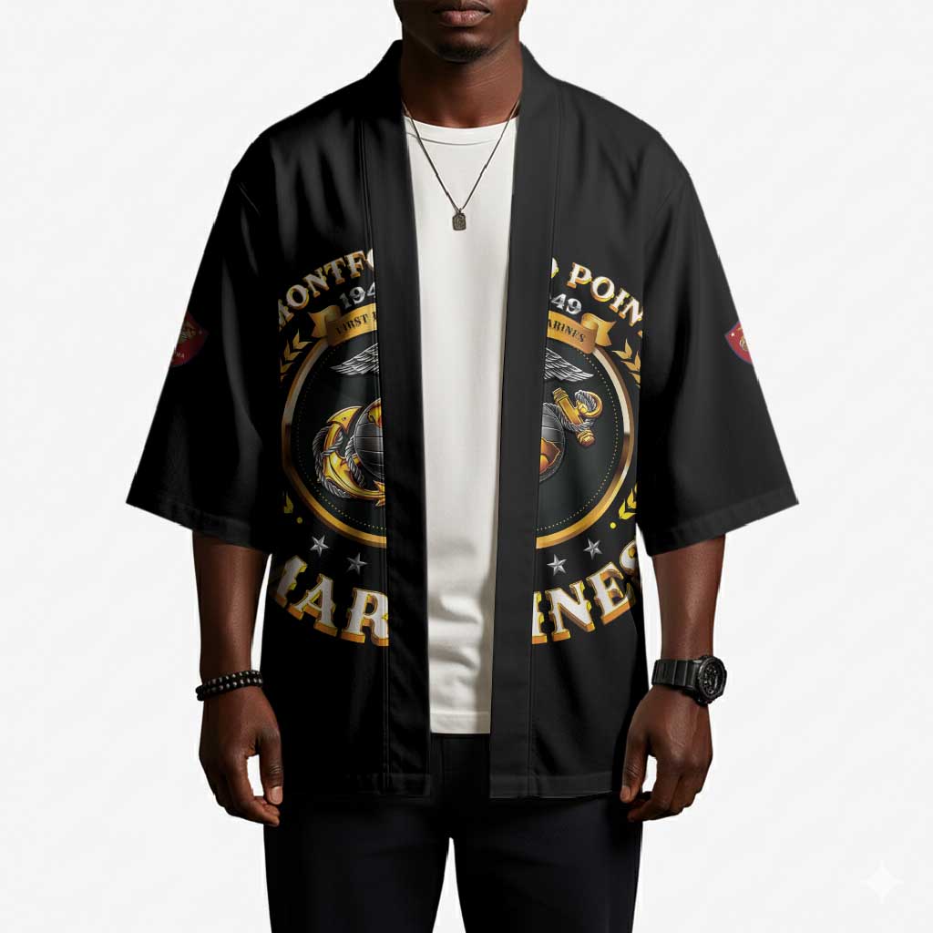 Montford Point Marines Legacy Kimono Honoring The Legend