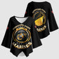Montford Point Marines Legacy Kimono Sleeve Blouse Honoring The Legend