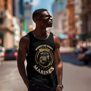 Montford Point Marines Legacy Men Tank Top Honoring The Legend