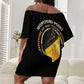 Montford Point Marines Legacy Off Shoulder Short Dress Honoring The Legend