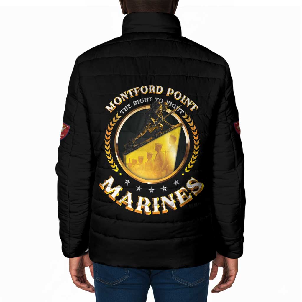 Montford Point Marines Legacy Padded Jacket Honoring The Legend