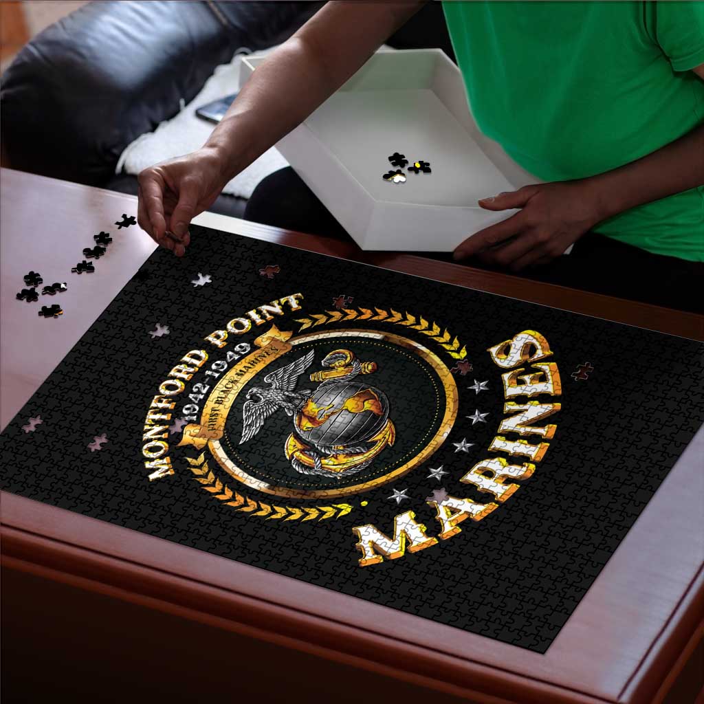 Montford Point Marines Legacy Puzzle Honoring The Legend