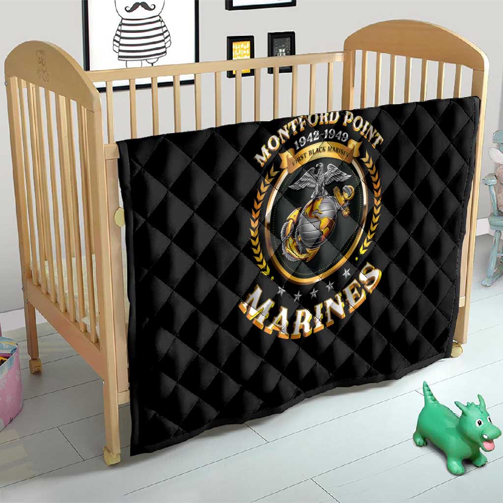 Montford Point Marines Legacy Quilt Honoring The Legend