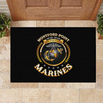 Montford Point Marines Legacy Rubber Doormat Honoring The Legend