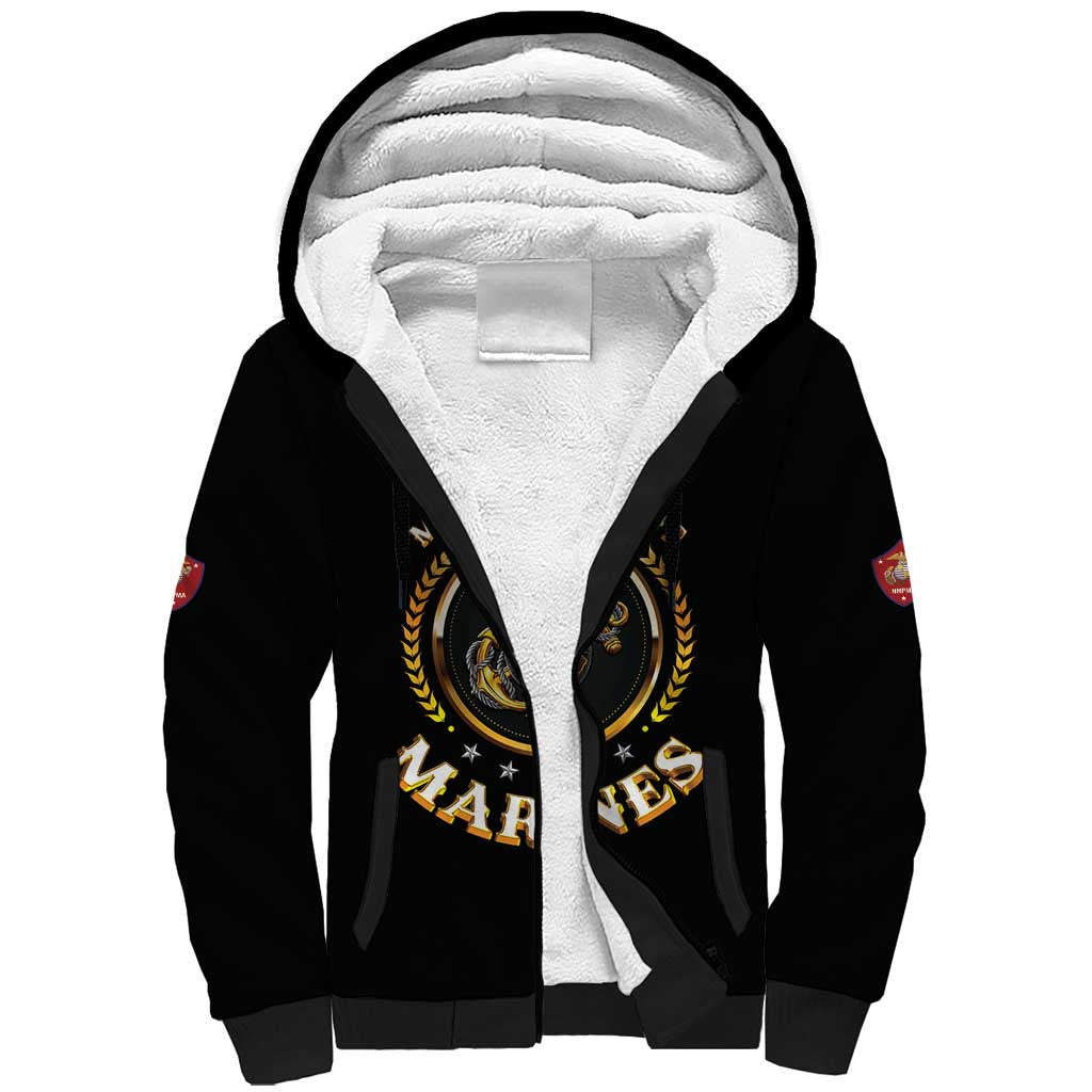Montford Point Marines Legacy Sherpa Hoodie Honoring The Legend