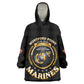 Montford Point Marines Legacy Wearable Blanket Hoodie Honoring The Legend