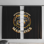Montford Point Marines Legacy Window Curtain Honoring The Legend