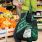Nigeria Yoruba Festival Grocery Bag Eko Spirit Eyo Masquerade