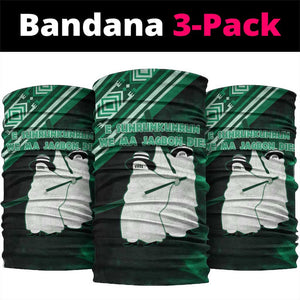 Nigeria Yoruba Festival Neck Gaiter Eko Spirit Eyo Masquerade LT05