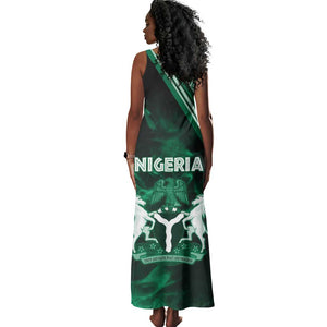 Nigeria Yoruba Festival Tank Maxi Dress Eko Spirit Eyo Masquerade