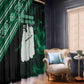 Nigeria Yoruba Festival Window Curtain Eko Spirit Eyo Masquerade