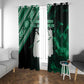Nigeria Yoruba Festival Window Curtain Eko Spirit Eyo Masquerade
