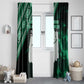 Nigeria Yoruba Festival Window Curtain Eko Spirit Eyo Masquerade