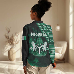 Nigeria Yoruba Festival Women Casual Shirt Eko Spirit Eyo Masquerade LT05