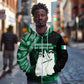 Nigeria Yoruba Festival Zip Hoodie Eko Spirit Eyo Masquerade