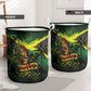 One Love Jamaica Laundry Basket Rastafarian Lion Reggae Grunge Style