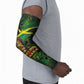 One Love Jamaica Arm Sleeves Rastafarian Lion Reggae Grunge Style