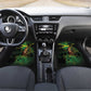 One Love Jamaica Car Mats Rastafarian Lion Reggae Grunge Style