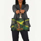 One Love Jamaica Leather Bag Rastafarian Lion Reggae Grunge Style