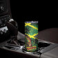 One Love Jamaica Skinny Tumbler Rastafarian Lion Reggae Grunge Style