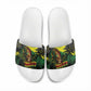 One Love Jamaica Slide Sandals Rastafarian Lion Reggae Grunge Style
