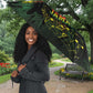 One Love Jamaica Umbrella Rastafarian Lion Reggae Grunge Style