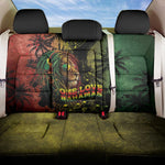 One Love Bahamas Back Car Seat Cover Rastafarian Lion Reggae Grunge Style
