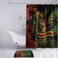 One Love Bahamas Bathroom Set Rastafarian Lion Reggae Grunge Style