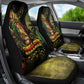 One Love Bahamas Car Seat Cover Rastafarian Lion Reggae Grunge Style