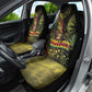 One Love Bahamas Car Seat Cover Rastafarian Lion Reggae Grunge Style