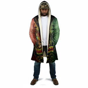 One Love Bahamas Cloak Rastafarian Lion Reggae Grunge Style